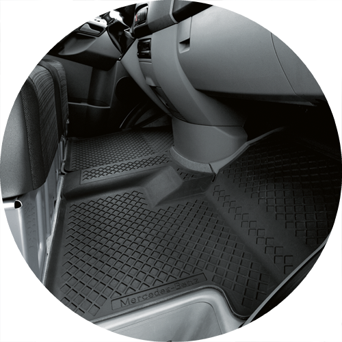 Sprinter Accessoires rubberen - Mercedes-Benz / matten all-weather